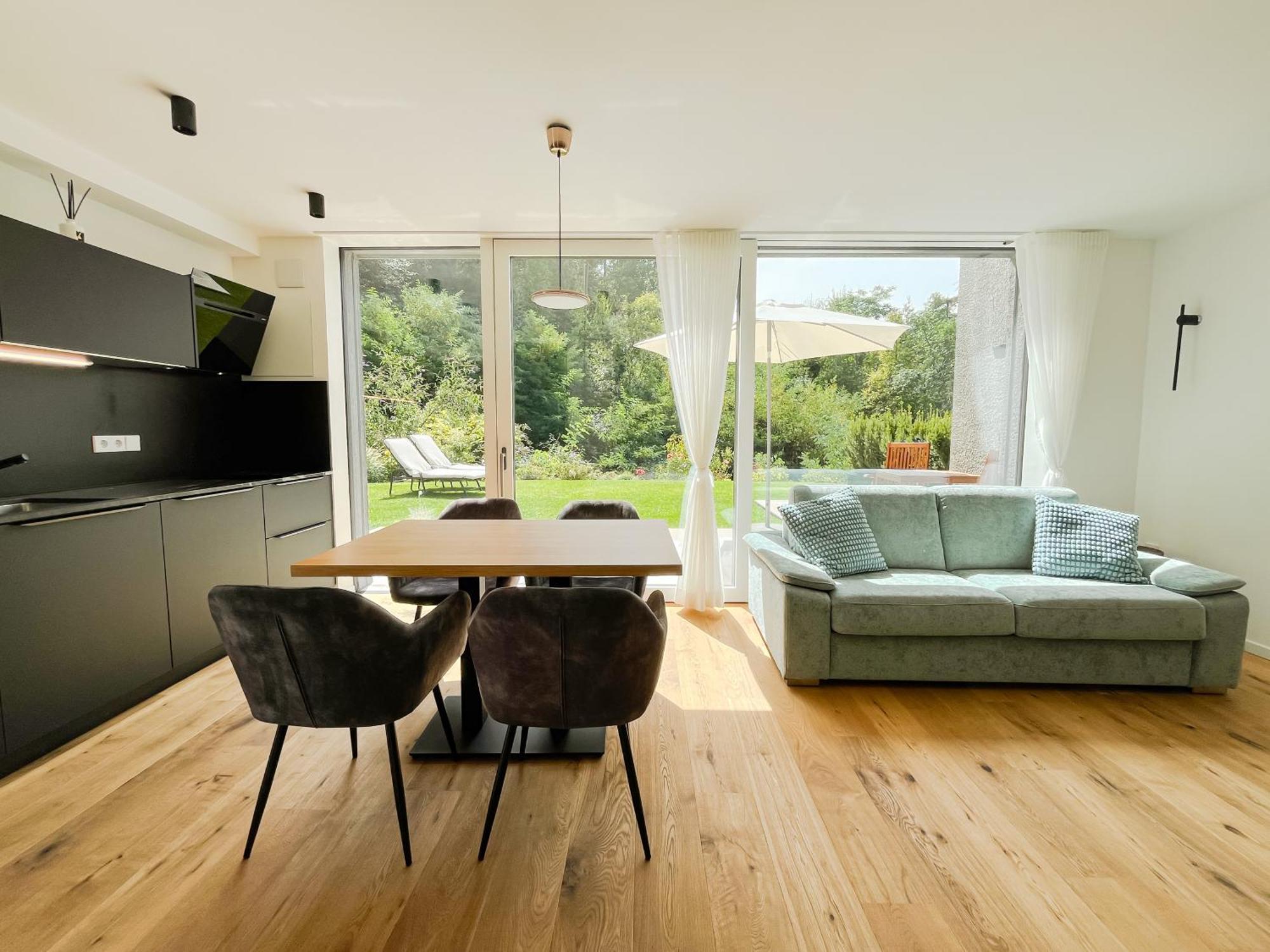 Garden Apartment Untermuehle ブレッサノーネ エクステリア 写真